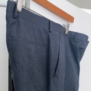 Navy blue Topman dress pants
